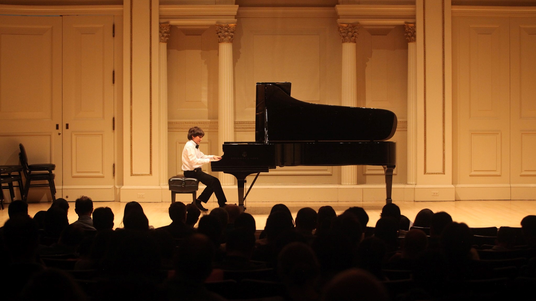 Noam en el Weill Hall